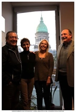 Artistas invitados a programa de radio Sello de Tango